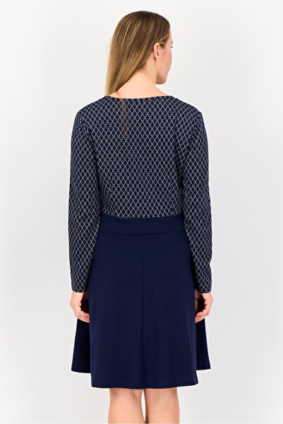 ORSAY Women Diamond Pattern Mini Dress, Multicolor