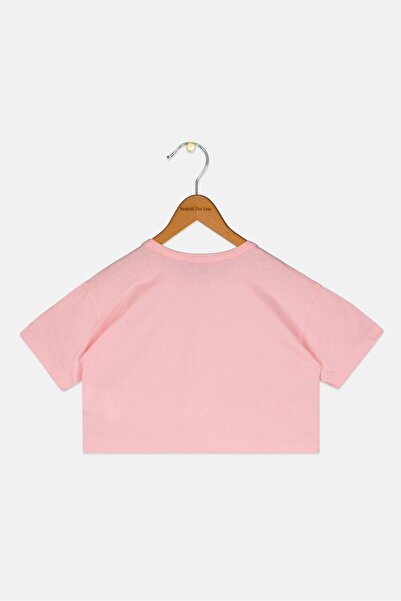 Champion Kids Girl Oversized Fit Short Sleeves Outdoor T-shirts, Pink