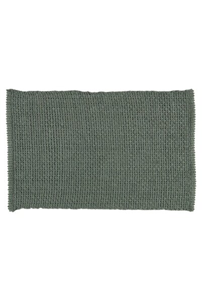 OEM Bath mat, 55% polyester / 45% cotton, 50x80 cm, Green