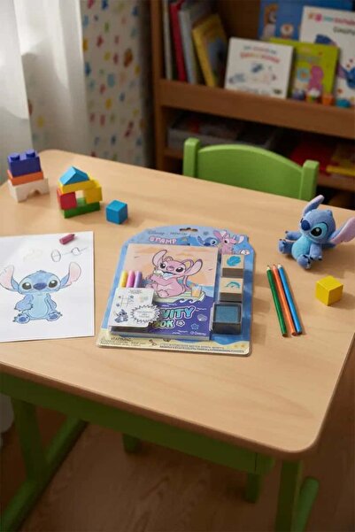 Disney Lilo ve Stitch Lisanslı Damga Boyama Seti