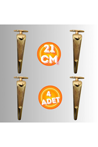 CAN METAL 21 CM METAL KLAS KOLTUK AYAĞI MOBİLYA AYAĞI ÜNİTE AYAĞI KONSOL AYAĞ...