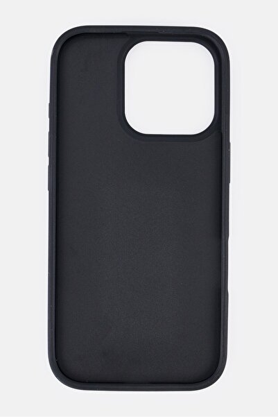 Karl Lagerfeld iPhone 16 Pro Brand Logo Protective Case, Black