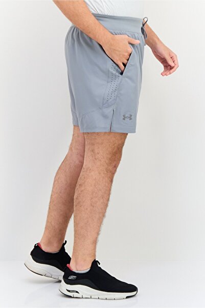 Under Armour Men Sportswear Fit Running Shorts, Grey