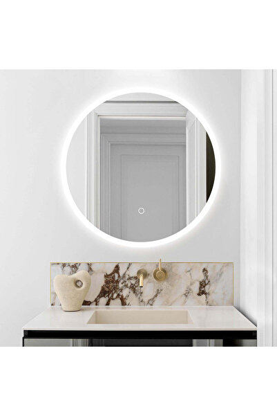 Smack Oglindă LED și tactilă, 50 x 50 cm,