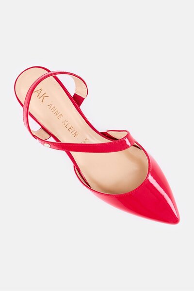 Anne Klein Women Slingback Pumps, Red