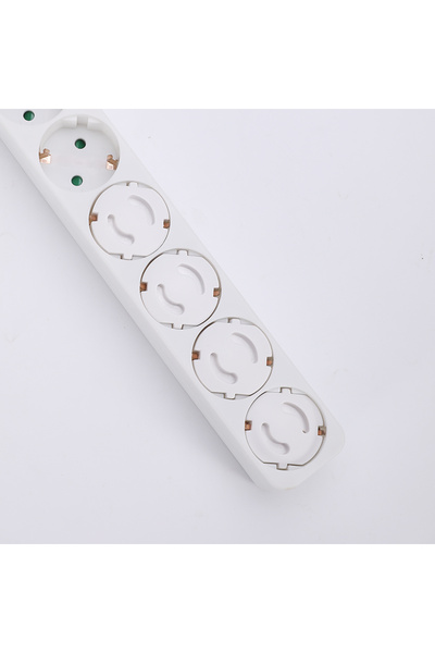 EUROLUXE 6 Pcs Baby & Child Socket Cover Set – Safety Protection Covers, Electrical Socket Safety