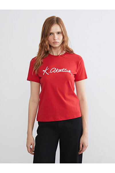 LC Waikiki I Zero Roba Yaka Ataturk Themed Women's T-Shirt from Freezen Store