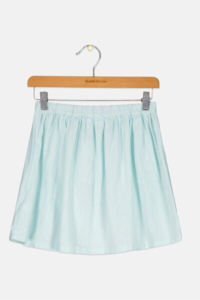 GAP Kids Girl Plain Skirt, Light Blue