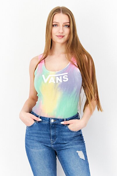Vans Women Tie Dye Sleeveless Bodysuit, Multicolor