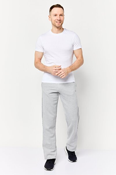 Champion Men Sportswear Fit Running Sweatpants, Light Grey
