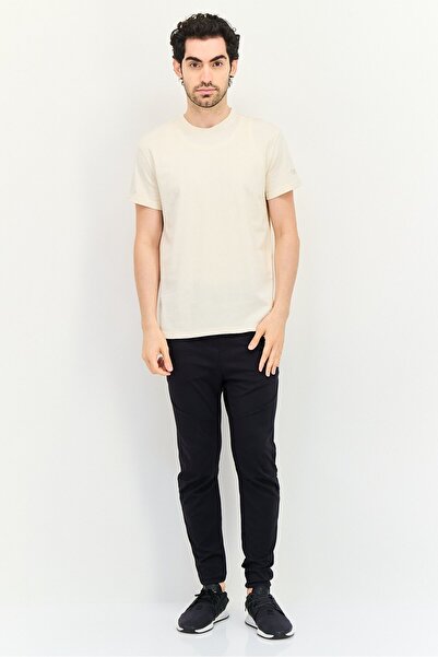 Champion Men Sportswear Fit Short Sleeve Outdoor T-Shirt, Cream