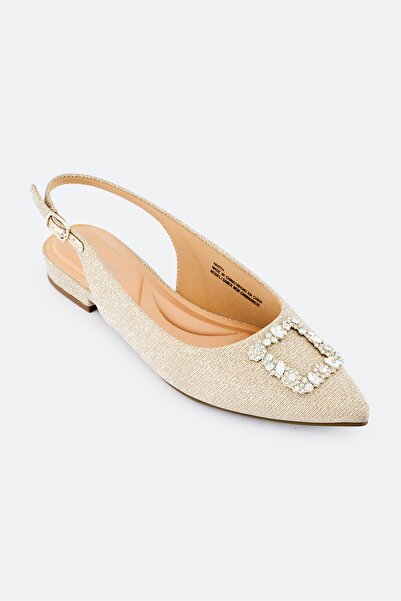 Anne Klein Women Medium Akkith Slingback Pumps, Beige