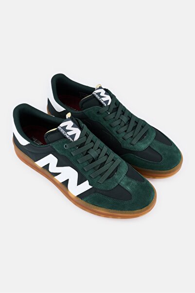 SKECHERS Men The Rally Lace Up Outdoor Shoes, Dark Green