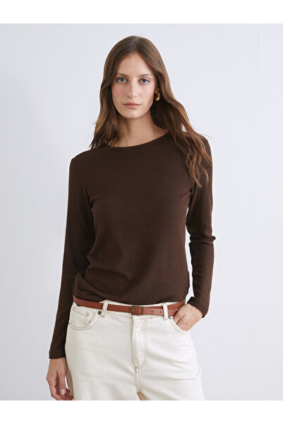 LC Waikiki Sparkling Selections from Shining Store |   Crew Neck Women's Bodysuit