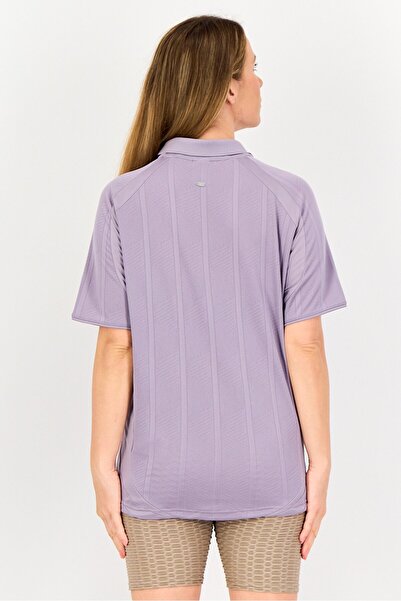 Puma X Select Women Sportswear Fit Short Sleeve Training Polo Shirt, Lavender