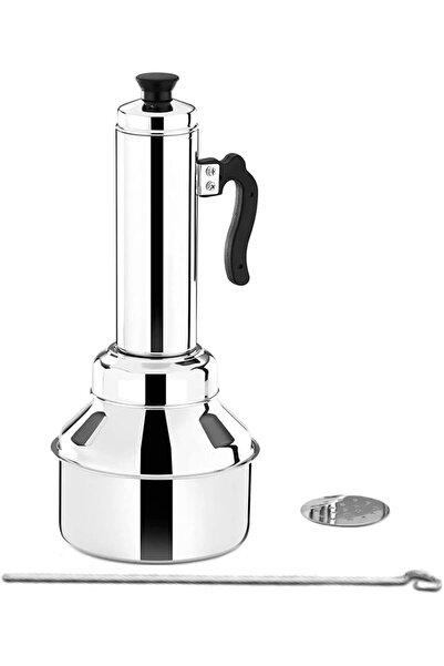 Generic Premium Stainless Steel Puttu Maker (1.5L) | Gas/Induction Safe, Steamer Kodam