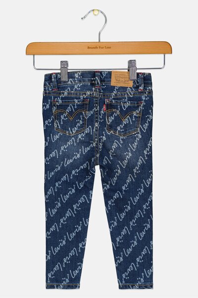 Levi's Toddlers Girl Allover Print Denim, Multicolor