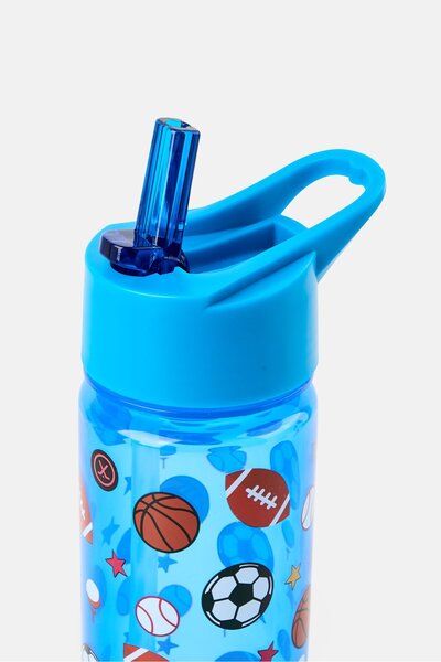 Joe Boxer Kids Graphic Print Water Bottle 500 ml, Multicolor