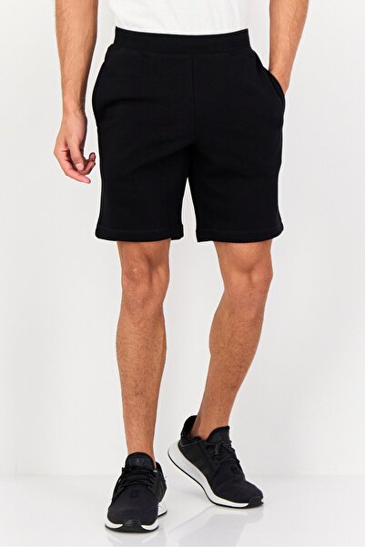 Asics Tiger شورت رياضي مناسب للخارجية للرجال، أسود