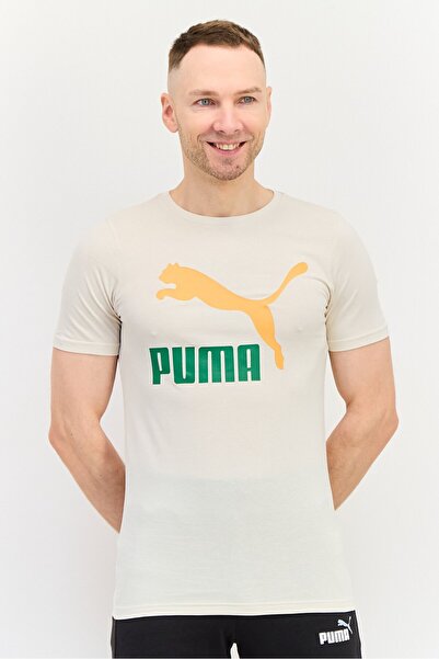 Puma Men Sportswear Fit Short Sleeve Outdoor T-Shirt, Alpine Snow