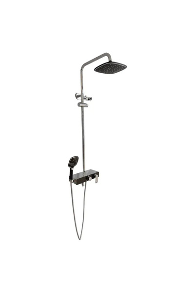 KORMAN TECHNIK Coloana Dus, Alama Sanitara, Negru, SJG/2750