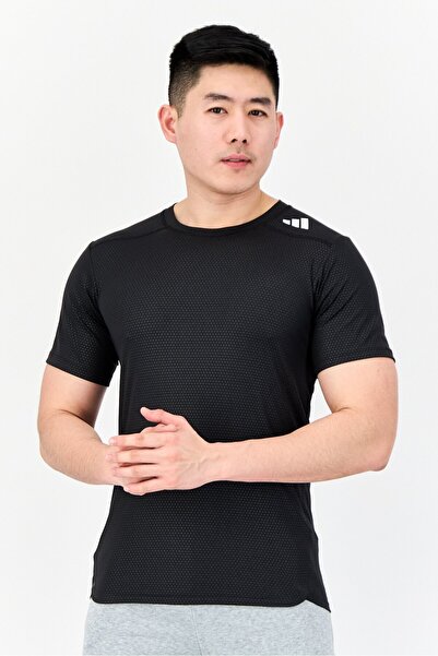 adidas Men Sportswear Fit Short Sleeve Training T-shirt, Black