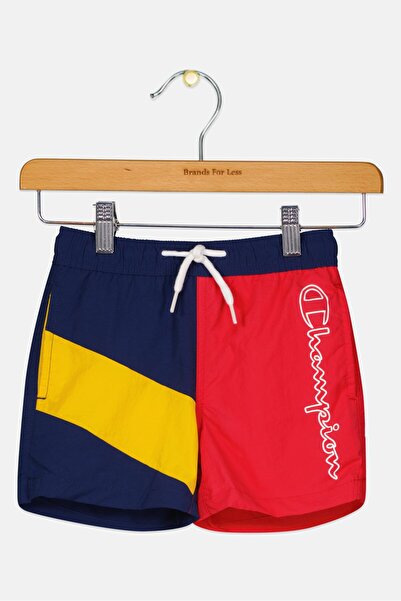 Champion Toddlers Boy Brand Logo Board Shorts, Multicolor