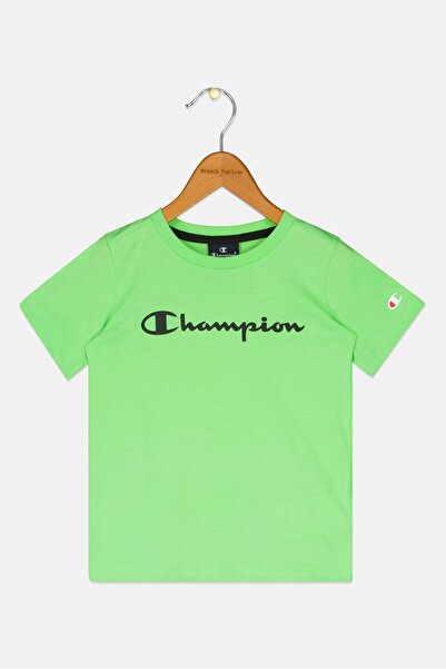 Champion Toddlers Boy Short Sleeve Outdoor T-Shirt, Green