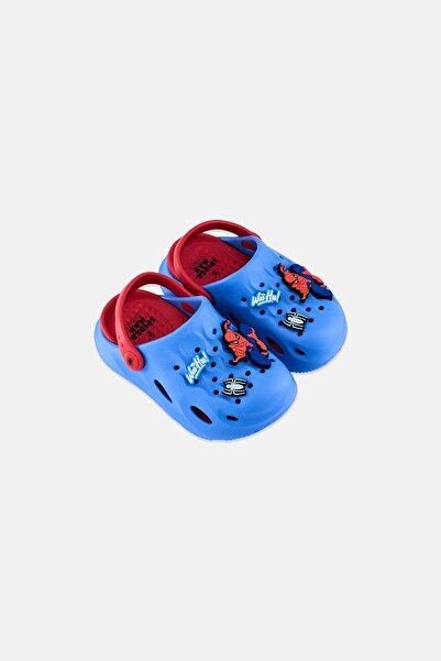 Marvel Kids Boy Spider Man Slingback Clogs, Blue