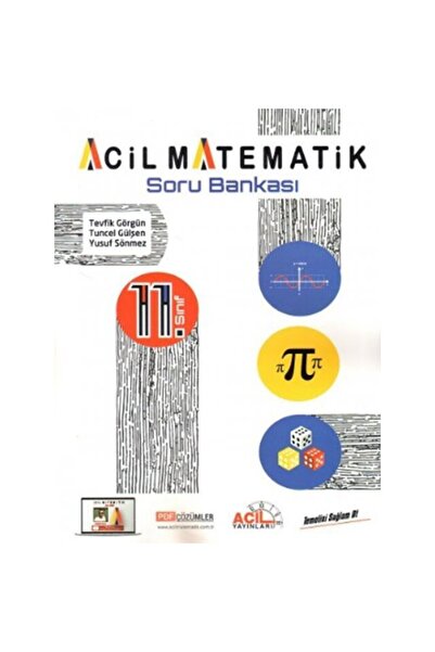 Acil Yayınları 2025 Acil 11. Sınıf Acil Matematik Soru Bankası 2026