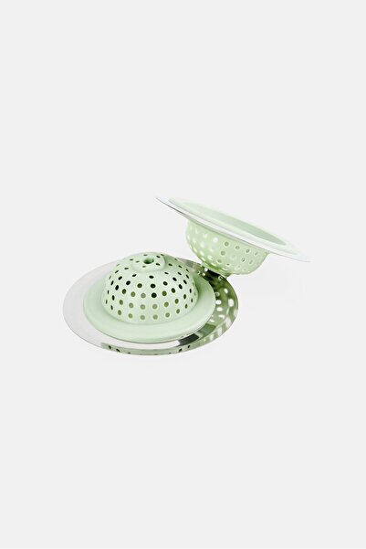 Lifestyle 2 Pieces Silicone Sink Strainer, Mint Green