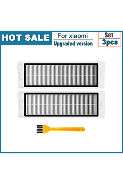 Choice فلتر هيبا قطعتين من فلتر هيبا لشاومي ميجيا 1S، روبوروك S5 S50 ماكس، مك...