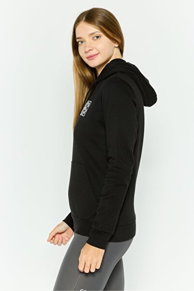 Puma Women Sportswear Fit Long Sleeve Outdoor Hoodie, Black