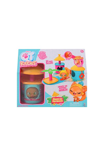 MEGA QT Kitties Sahil Eğlencesi Oyun Seti