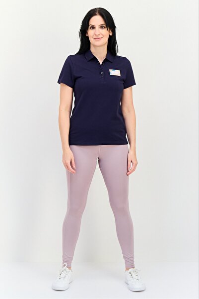 Puma Women Regular Fit Short Sleeves Outdoor Polo Shirt, Navy