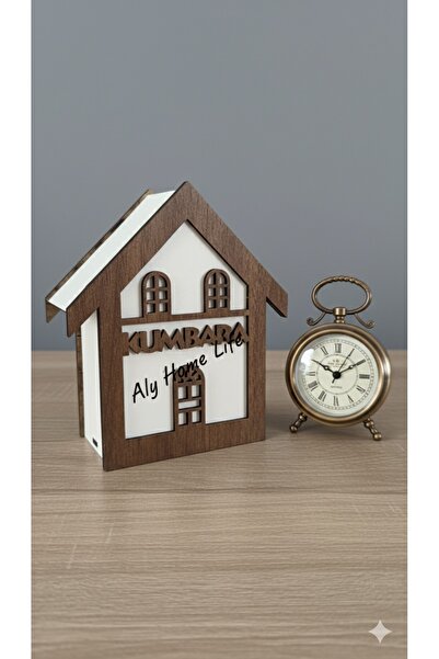 ALY DURU Ahşap Dekoratif ev Kumbara