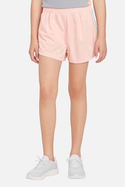 Puma Kids Girl Sportswear Fit Brand Logo Outdoor Shorts, Peach