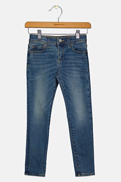 GAP Kids Boy Skinny Fit Washed Stretchable Denim, Blue