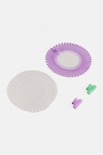 Simply Petals 4Pcs Hair Accessories, Multicolor