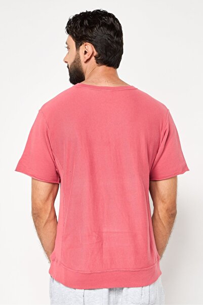 Champion Men Sportswear Fit Short Sleeve Outdoor T-Shirt, Red