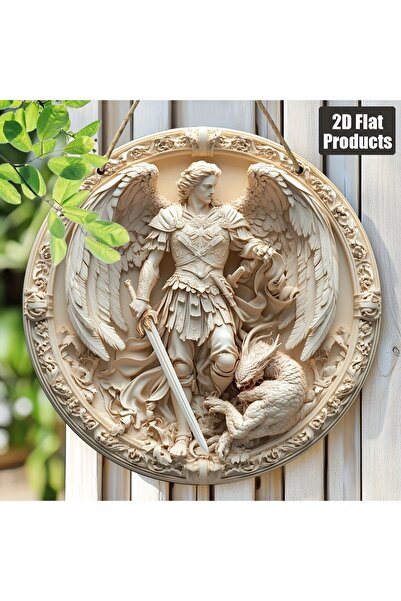 Choice 4 1 قطعة 2D ديكور المنزل شقة قرص خشبي الملاك سلسلة فرعية الملاك المقدس...