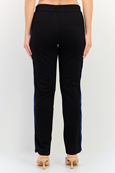 Reiko Women Street Fit Textured Sweatpants, Black