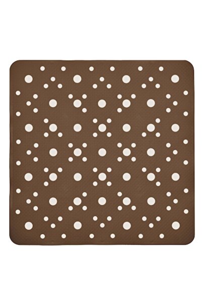 OEM Covoras antiderapant baie IS0784, PVC, 52 x 52 cm, Maro