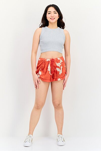 BİLLABONG Women Allover Print Basic Shorts, Multicolor