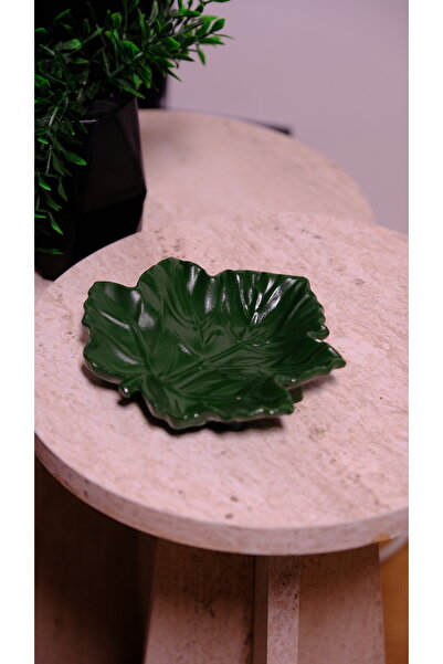 Psymera Hobi Atölyesi Yaprak Şeklinde Dekoratif Tabak – Sonbahar Temalı Takı ...