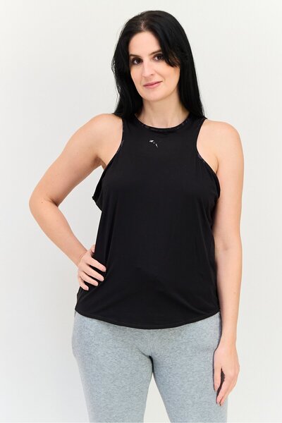 Puma Women Sportswear Fit Sleeveless Training Tank Top, Black