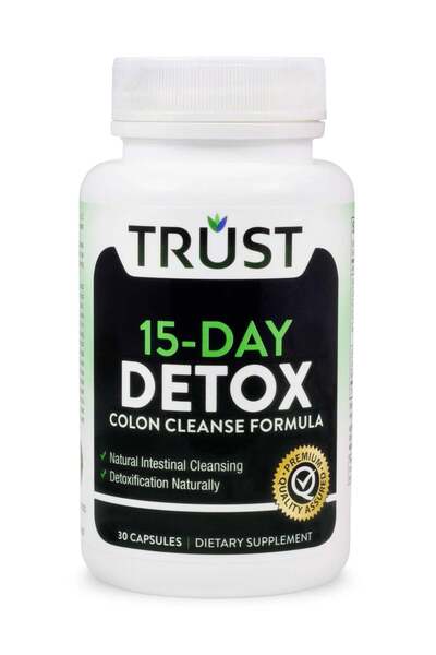 Trust 15-Day Detox Colon Cleanse Formula 30 Capsules