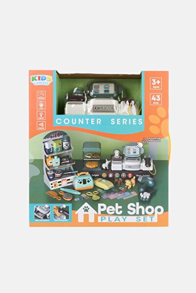 The Toy Association مجموعة ألعاب متجر الحيوانات الأليفة المكونة من 43 قطعة