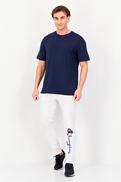 Champion Men Sportswear Fit Brand Logo Outdoor Sweatpants, White
