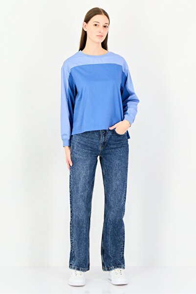 Levi's Levis x Deepika Padukone Women Crew Neck Long Sleeve T-Shirt, Multicolor